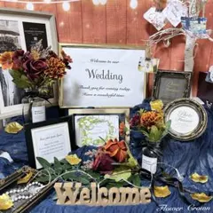 ウェルカムスペースセット 結婚式 まとめ売り ウエディング 造花 テラコッタ