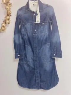 未使用　ドアーズ　デニムシャツワンピース デニムワンピース