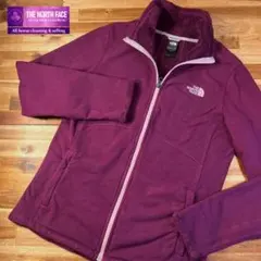 【K70】ザ ノースフェイス ボアフリースジャケット パープル レディース M