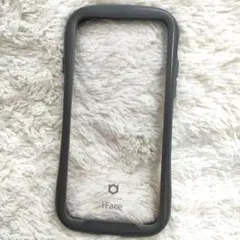 iPhone7/8/SE iFace グレー GREY 灰色 ケース CLEAR