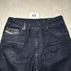 69 ディーゼル　DIESEL ジョグジーンズ　28 ネイビー