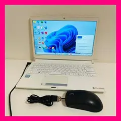 Y381 TOSHIBAノートパソコンi5高速SSDコンパクトWindows11のサムネイル