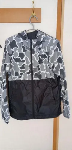 sale！adidas 迷彩リバーシブル フード付きジャケット