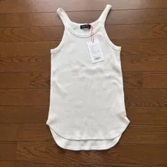 MAISON SPECIAL ワッフルタンクトップ ホワイトのサムネイル