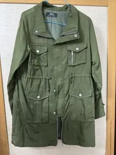 【匿名配送】オリーブグリーン ミリタリージャケット