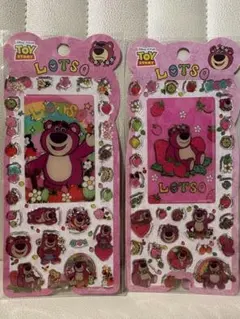 トイ・ストーリー ロッツォ立体シール 2枚セット①