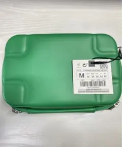 ZARAグリーン ショルダーバッグ Mサイズ