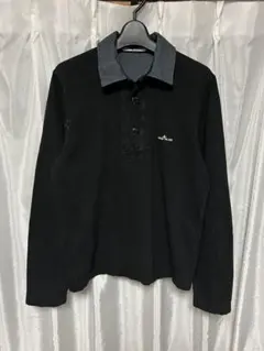 STONE ISLAND 07ss 長袖ポロシャツ ブラック Sのサムネイル