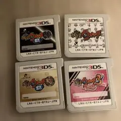 3DS ソフト　妖怪ウォッチ シリーズ　まとめ売り