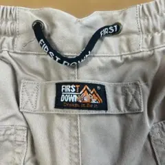 FIRST DOWN USA ショートパンツ ベージュ