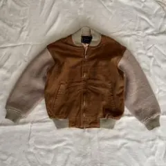 【訳あり】レア 古着 ヴィンテージ ブルゾン ジャンバー　革ジャン