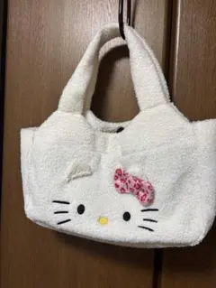 しまむら ハローキティ トートバッグ ハンドバッグ レオパード ヒョウ柄