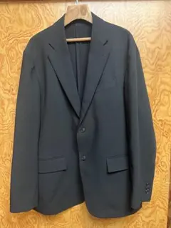 ユニクロ 感動ジャケット ウールライク XXL 大きいサイズブラック黒