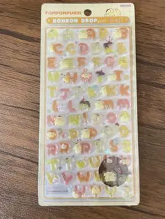 【正規品】ボンボンドロップシール　サンリオ　アルファベット