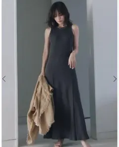 anuans カップインマーメイドリブカットワンピース