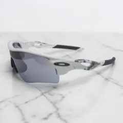 希少✨オークリー　レーダーロック POLARIZED ホワイト グレー