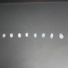オパール ルース 8個セット