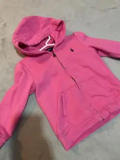 ラルフローレン フード付き　ピンク