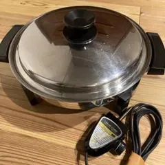 【希少・新品】West Bend 電気スキレット アメリカ製 ビンテージ 希少・新品】West Bend 電気スキレット アメリカ製 ビンテージ 希少