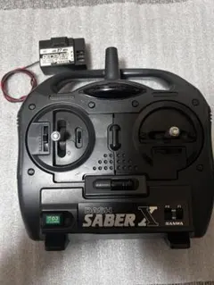 三和　スーパーエグゼス中古品　４０MHｚ　（プロポ＋受信機＋クリスタル） セフティ－3・マイクロ灌水ノズル 180度・SMKS-10－園芸用品・散水