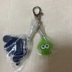 スプラトゥーン2　ブランドロゴラバーキーホルダー　イカロゴのサムネイル
