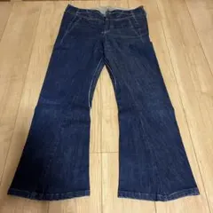 70s AQUEDUCT フレアデニムパンツ W31 インディゴ - メルカリ