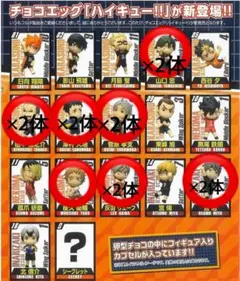 ハイキュー　チョコエッグ