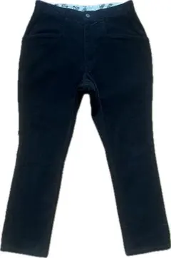 ベンデイビス　コーデュロイ スリムフィットパンツ 黒　ストレッチ　サルエルのサムネイル
