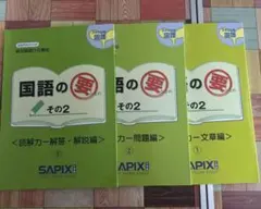 2026年最新】sapix 国語 3年の人気アイテム - メルカリ