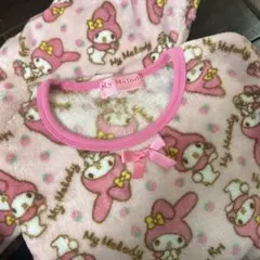 My Melody フリースパジャマ ピンク