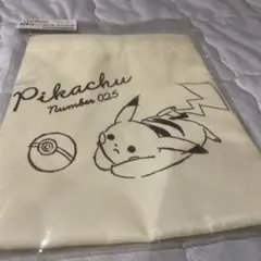 ポケモン ピカチュウ ランチ巾着袋のサムネイル