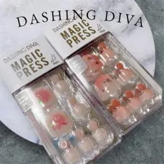 DASHINGDIVA ダッシングディバ　マジックプレス　ペディ　２点セット