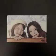 NiziU スクエア缶バッジ アヤカ マヤ　JYP ポプスト