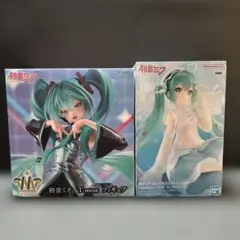 送料込、匿名配送】初音ミク フィギュア 2体セット - メルカリ