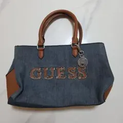 【ジャンク品】GUESS デニムハンドバッグのサムネイル
