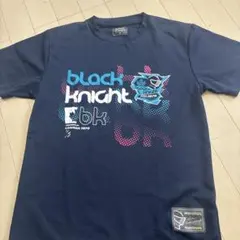 black knight グラフィックプリントシャツ S ネイビーのサムネイル