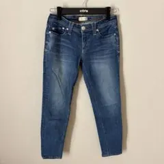 YANUK ヤヌーク　ブルー　ストレッチ　デニム　パンツ　ジーンズ