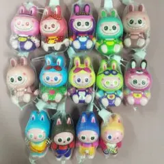 14点セット　ラブブスクイーズ　キーホルダー　プニプニ　柔らかい　マスコット　B