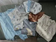 ☆12点まとめ★ベビー服 男の子 女の子 60 70 ロンパース ベスト パンツ