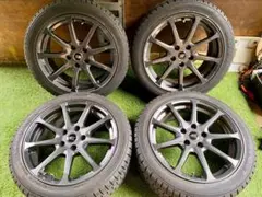 美品】カローラツーリング 215/45R/17 スタッドレス バリ山 - メルカリ