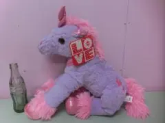 ユニコーン ぬいぐるみ人形 BIG 44cm ラベンダー&ピンク