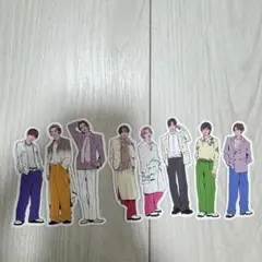 SnowMan POPUPステッカー 8枚セット