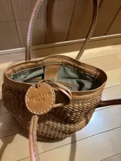 zucchero filato（ズッケロフィラート） トートバッグ ブラウン