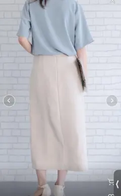 タイトスカート　アイボリー