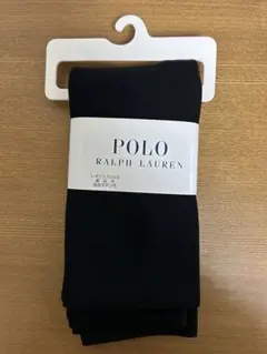 新品　ポロラルフローレン　あたたかい裏起毛　10分丈レギンス　黒ブラックMサイズ