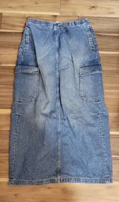 ZARA デニム ロングスカート M