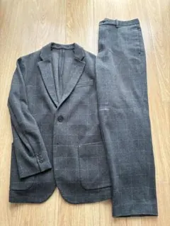 UNIQLO グレー カジュアルスーツ S パンツM