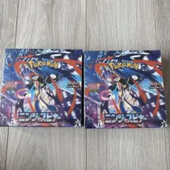 ポケモンカードゲームMEGA ニンジャスピナー BOXシュリンク付　計2BOX