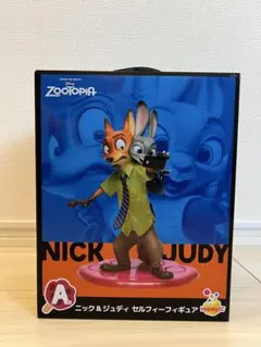 ク*様 ズートピア Happyくじ A賞『ニック＆ジュディ セルフィーフィギュア