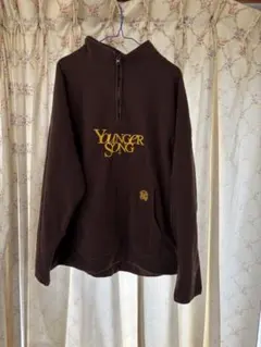 YOUNGER SONG ブラウン ハーフジップトレーナーのサムネイル